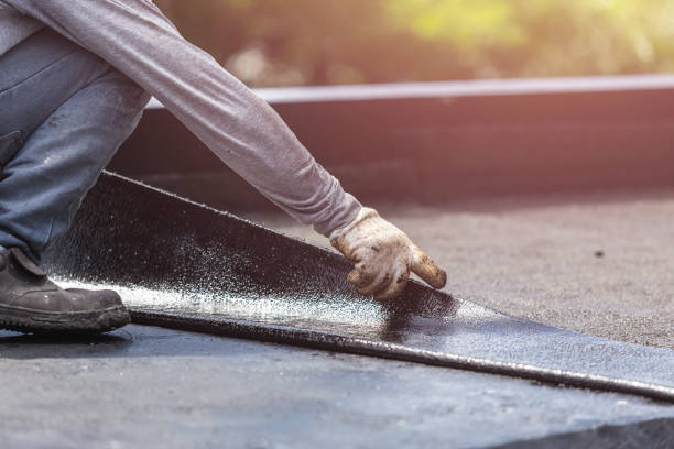 Professional Emergency Waterproofing technician working in Ingalls, IN